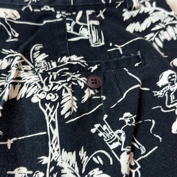 90s Talbots Palm Springs Pants 100% Cotton Resort Golf Coastal Grandmillennial - Picture 14 of 14